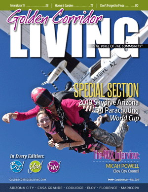 Golden Corrifor LIVING Magazine